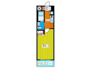 ルクレ京橋の物件間取画像